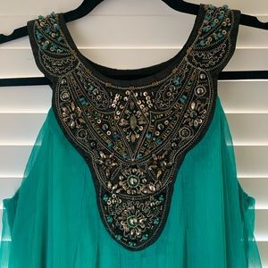 Turquoise Dress